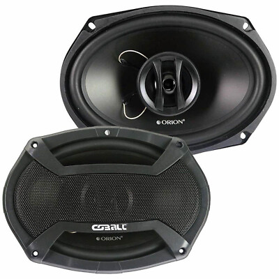 #ad Orion CT692 6quot; X 9quot; 2 Way 450 Watts Max Cobalt Series Coaxial Speakers Pair $34.80