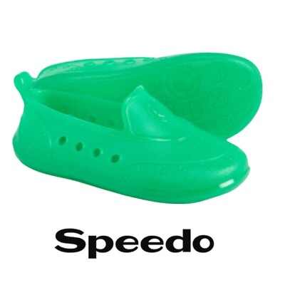 #ad Speedo Jelly Water Shoes Green NWT Size M 7 8 $19.80
