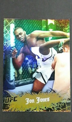 #ad 2010 TOPPS UFC MAIN EVENT JON JONES GOLD GOAT $49.99