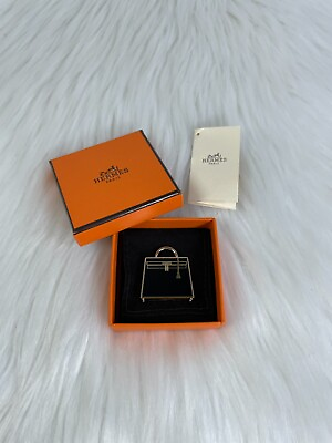 #ad Hermes Bag Charm Black Lock Authen $310.00
