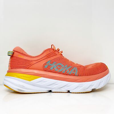 #ad Hoka One One Womens Bondi 7 1110519 CCSD Orange Running Shoes Sneakers Size 9.5 $71.24