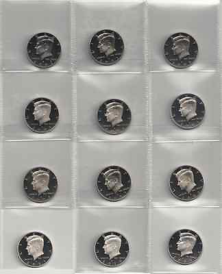 #ad 1992 to 2011 90% SILVER Proof Kennedy half dollor complete 1992 19981999 2011 $399.99