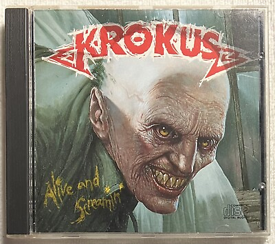 #ad Alive And Screamin#x27; by Krokus CD Hard Rock Heavy Metal ARCD 8445 $13.95