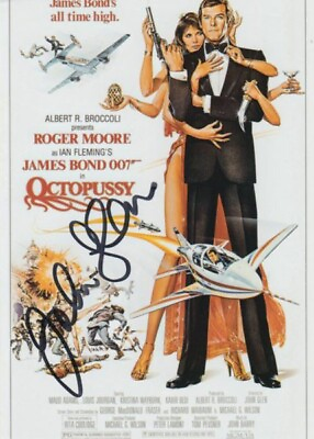 #ad John Glen James Bond 007 Octopussy Original Hand Signed Autograph Photo amp; COA GBP 14.95