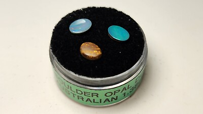 #ad Old New Stock Jeweler#x27;s Estate Boulder Opal Gemstones 1.38 CTS $30.00
