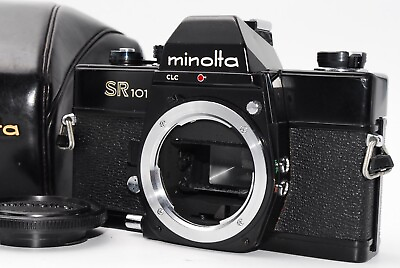 #ad 【NEAR MINT in CASE】Minolta SR 101 BLACK SLR 35mm Film Camera From Japan 3064 $69.90