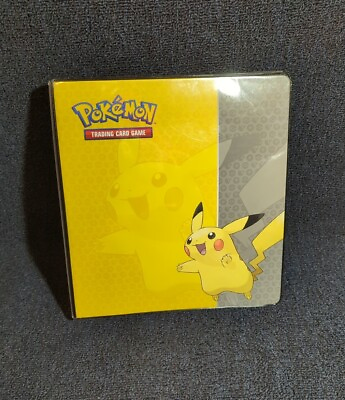#ad Ultra Pro Pokemon Premium Portfolio 3 Ring Binder Album Cards Pikachu $12.50