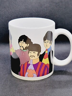 #ad Beatles 1999 Yellow Submarine Ceramic Mug Used $19.00