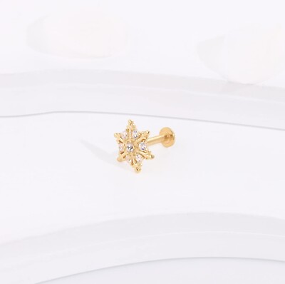 #ad Snowflake Earrings Diamond Studs Earrings Earrings for Women Studs Earrings $232.75