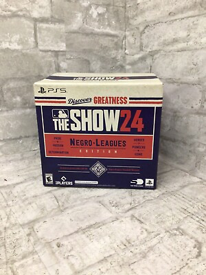 #ad MLB The Show 24 The Negro Leagues Edition for PS5*NEW OPEN BOX* $100.00