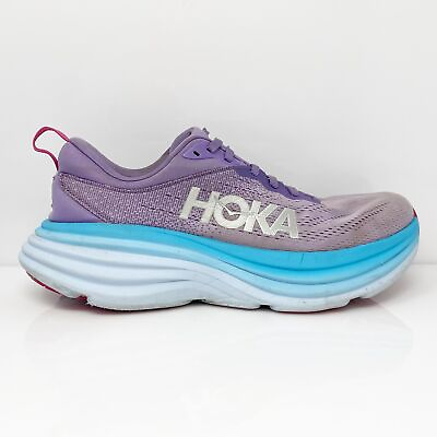#ad Hoka One One Womens Bondi 8 1127952 CVPL Purple Running Shoes Sneakers Size 8 B $69.74