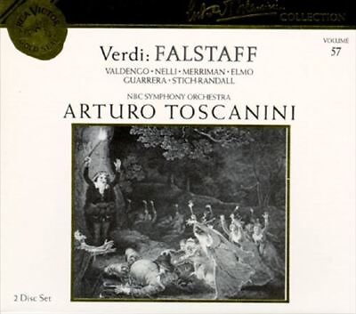 #ad ARTURO TOSCANINI COLLECTION VOLUME 57: GIUSEPPE VERDI FALSTAFF NEW CD $40.90