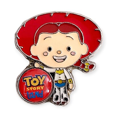 #ad Toy Story Disney Pin: Jessie with Toy Story Land Logo $12.90