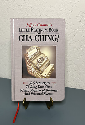 #ad Little Platinum Book of Cha Ching: 32.5 9780132362740 hardcover Gitomer $7.00