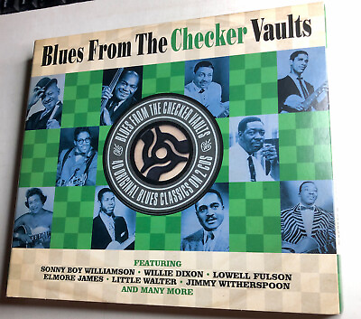 #ad Blues From The Checker Vaults 2 CD Set 40 Tracks Various Artists Blues Soul $9.89
