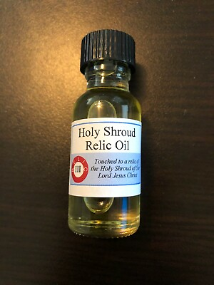#ad Holy Shroud Relic Holy Oil Touched to a relic of the Shroud of Turin $5.50