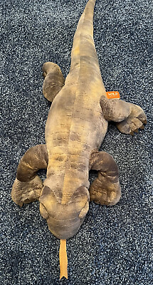#ad Wild Republic Komodo Dragon Plush Stuffed Animal Wild Republic Lizard 2016 24” $8.50