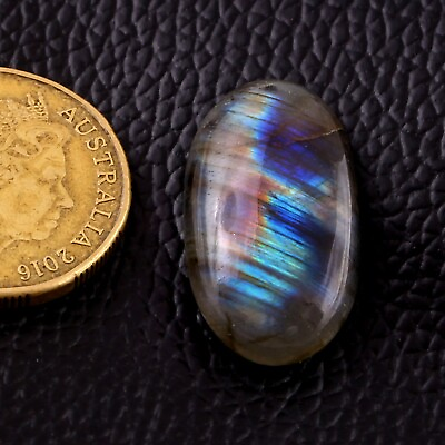 #ad NATURAL OVAL LABRADORITE 20CT HIGH QUALITY HAND MADE ITEM PERFECTPENDANT SIZE $18.00