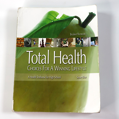 #ad Total Health: Choices for a Winning Lifestyle Paperback By Boe Susan GOOD $28.95
