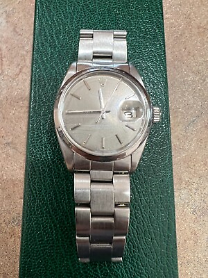 #ad Mens Rolex Watch Stainless 1500 $2685.00