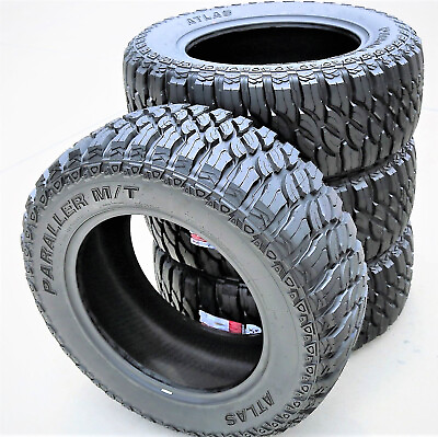 #ad 4 Tires Atlas Paraller M T LT 285 65R20 Load E 10 Ply MT Mud $864.93