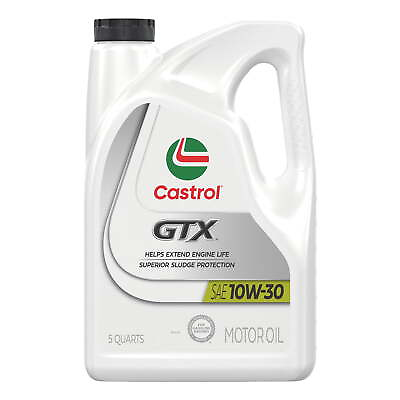 #ad Castrol GTX 10W 30 Conventional Motor Oil 5 Quarts $28.70