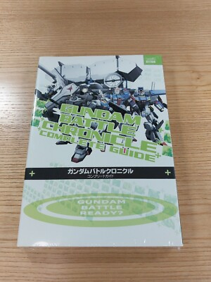 #ad E0229 Book Gundam Battle Chronicle Complete Guide Psp Strategy Sky And Bell $53.10
