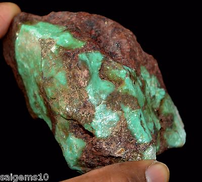 #ad Investment Grade 1217 Ct Arizona Green Chrysocolla Natural Gemstone Rough $34.37