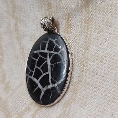 #ad * SEPTARIAN PENDANT * in .925 Solid Sterling Silver $52.88