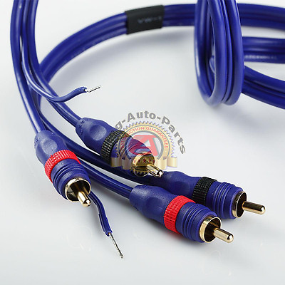 #ad 3ft 3#x27; HIGH PERFORMANCE DIRECTIONAL BALANCE RCA 2 Male to Male Audio Cable $8.00