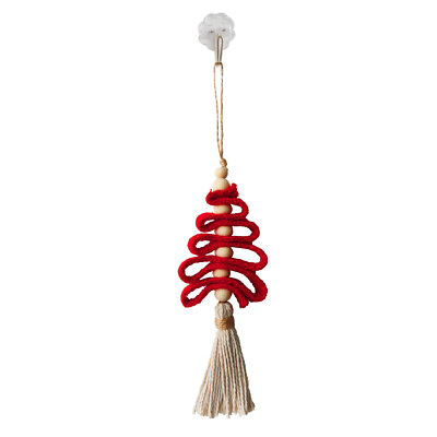 #ad Hand woven Christmas Tree Pendants Christmas Decorations Pendants Home Decor $10.74