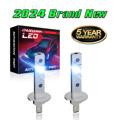 #ad 2X H1 LED Headlight Light Kit 200W 16000LM Globe Bulbs Beam White Replace $16.99