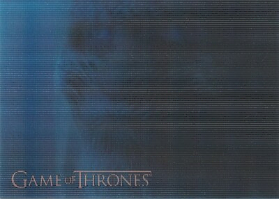#ad 2019 Game of Thrones Face of Death 3 D Motion Lenticular Card #L20 A1138 $5.99