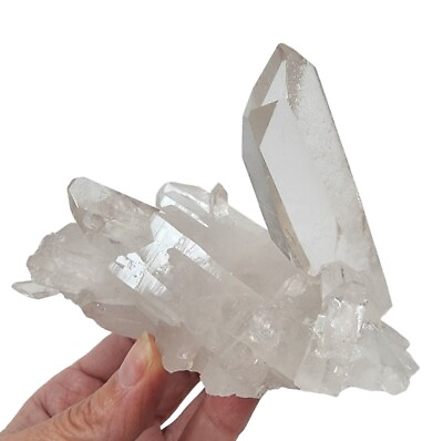#ad Quartz Crystal Cluster 222 grams. $24.99