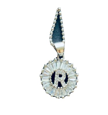 #ad R initial pendant 18” Chain Custom Jewelry $7.95