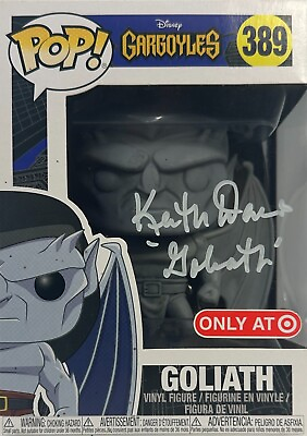 #ad Keith David autographed signed inscribed Funko Pop #389 Gargoyles JSA Goliath $191.99