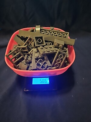 #ad Assorted Dark Grey ** LEGO Bricks amp; Blocks Unique Pieces 5.06oz $18.85