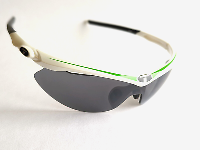 #ad Tifosi Optics Slip Race Green White Smoke Lenses Limited Edition# 90 $21.99