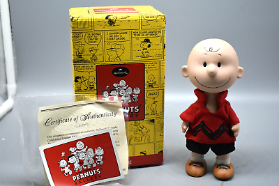 #ad Hallmark Peanuts Gallery quot;Charlie Brownquot; Figurine 1st Ed #3855. 6 1 2 T New $50.00