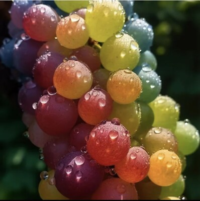 #ad Rainbow Grape Seedling 6” 10” $20.00