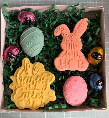 #ad Happy Easter Cookie Cutter Debosser Happy Hip Hop Rabbit AU $34.95