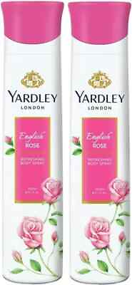 #ad Yardley London English Rose Refreshing Deodorant Spray For Women 150 ml $24.00