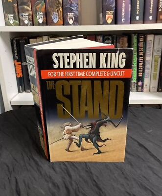 #ad The Stand Complete amp; Uncut — Stephen King 1990 Hardcover First Edition Print $49.99