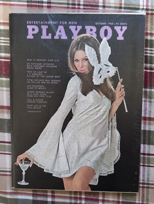 #ad Playboy Magazine October 1968 $45.55