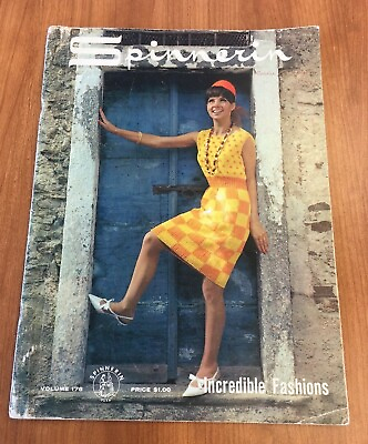 #ad Spinnerin Vintage Fashion Magazine Vol.176 $15.99