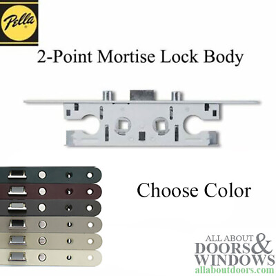 #ad Pella 2 Point Mortise Lock For Storm Door 2 Bolt Mortise Lock Keyable Lock Body $32.75