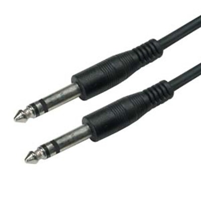 #ad 6FT 100FT 6.35mm 1 4quot; Stereo Male to Male Audio Speaker Guitar Cable Cord LOT $28.62