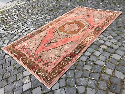 #ad Bohemian Area Handmade Wool Rug Turkish Vintage Rug Vintage rug 43 x 82 ft $390.00