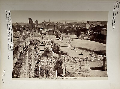 #ad Old Photo Vintage Archeology Antique Rome Palatin Palazzo Dei Cesari No 3995 $42.61