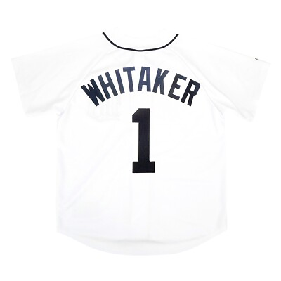 #ad Lou Whitaker Majestic Detroit Tigers Home White Jersey Men#x27;s S 3XL $129.99